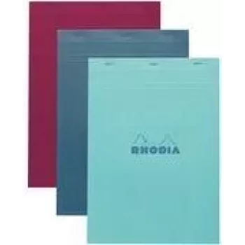 Rhodia No. 18 A4 kvadratinis bloknotas, įvairių spalvų, 5 vnt. paketas 18100C