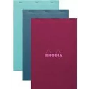 Rhodia No. 19 A4+ kvadratinis bloknotas, įvairių spalvų, 5 vienetų paketas 19100C