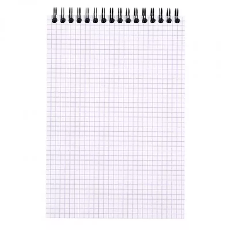 Rhodia No. 16 A5 kvadrato spiralinis bloknotas, juodas 165009C