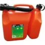 EDA kombinuota degalų ir alyvos kanistrė 6 L + 2,5 L dviejų kamerų raudona/juoda 010169 O SX6