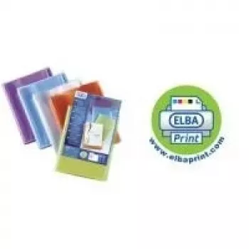 ELBA POLYVISION prezentacinė knyga A4, 20 permatomų kišenėlių, PP 0,7 mm 054034-17