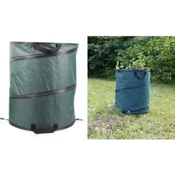 EDA Gartensack POP UP 117L tamsiai žalias sodo atliekų maišas 010531 V.CA