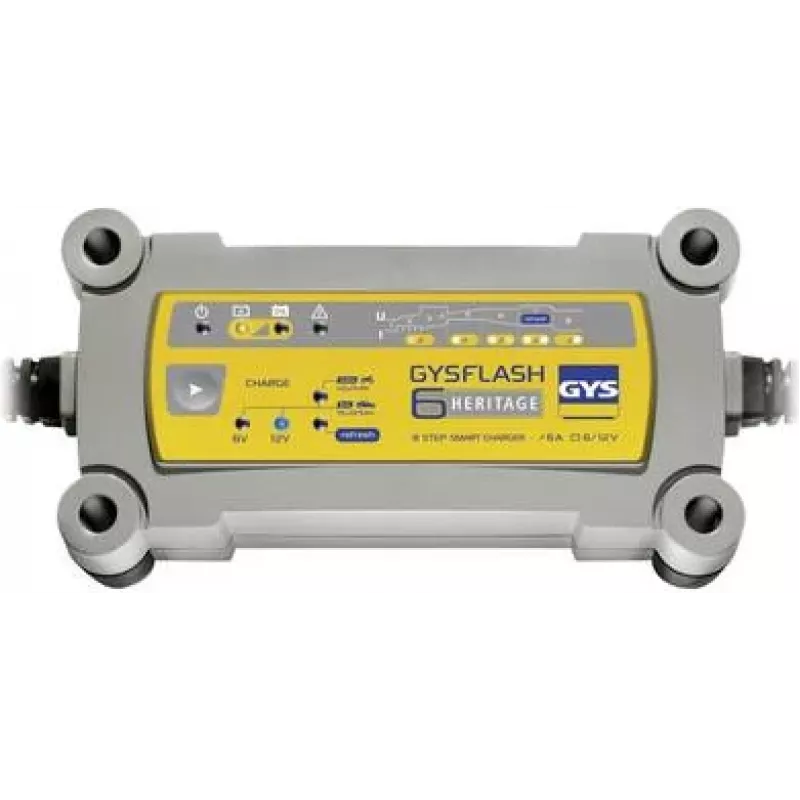 GYS Flash Heritage 6A 6V/12V automatinis akumuliatorių įkroviklis 029538
