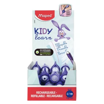 Maped KIDY Learn trinama tušinukinė rankena Rabbit 0,7 mm mėlyna, 12 vnt. rinkinys 229601