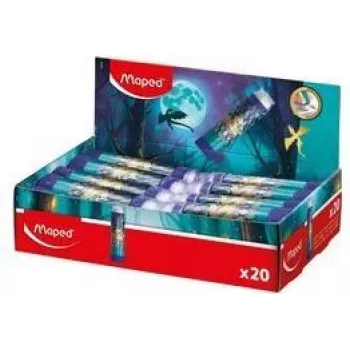 Maped DRAGON plastikinis trintukas, lūpdažio formato, išsukamas, 20 vienetų dėklas 152025