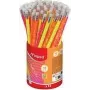 Maped Neon HB grafitinis pieštukas su trintuku, trikampis, 72 vnt. dėkle 853789FC