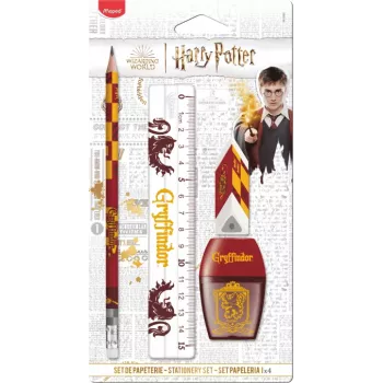 Maped Harry Potter Grifondoro rašymo rinkinys, 4 dalys, blisteris (981880)