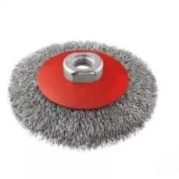 Bosch 2608622101 kūginis vielinis šepetys 115 mm, mazguotas plieninis, M14