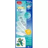 Maped Creativ LUMI BOARD Space papildymo rinkinys - 35 atsekimo ir teminiai lapai LED šviesos stalams 907097