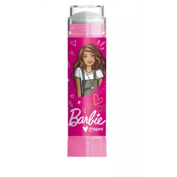 Maped Barbie plastikinis trintukas su papildymu, lūpdažio formato, ištraukiamas sukimo mechanizmas, 1 rinkinys 152013