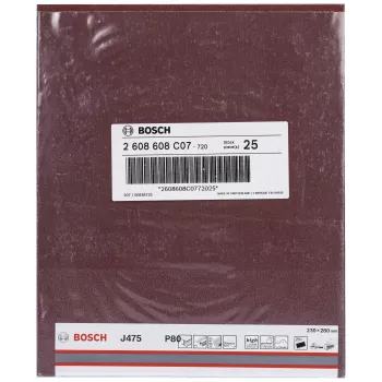 Bosch Best for Metal J475 abrazyvinis ritinys P80 100 mm x 50 m 2608608C07