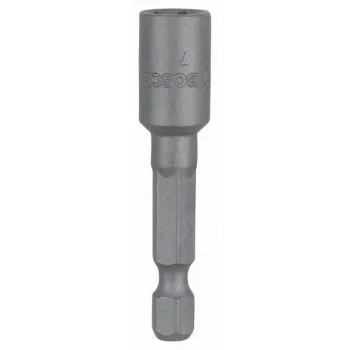 Bosch 1/4 inch antgalis 7 mm šešiabriaunis 50 mm ilgio chromo vanadžio plieno 2608550070