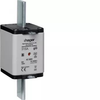 HAGER LNH2315MK NH saugiklis 315A 500V gG dydis NH2