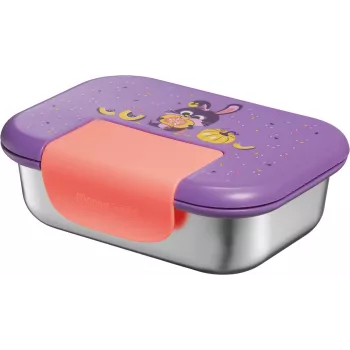 Maped PICNIK pietų dėžutė Rabbit, nerūdijantis plienas, 0,9 L, plastikinis dangtis su silikoniniu tarpikliu - 1 vnt. (874002)