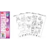 Maped Creativ Princess papildymo rinkinys LUMI BOARD LED šviesos stalams, 20 atsekimo lapų 907096