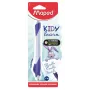 Maped KIDY learn trinamas flomasteris-trišakis su trintuku, kiškio dizainas, mėlynas rašalas, 0,7 mm, blisteris 229600