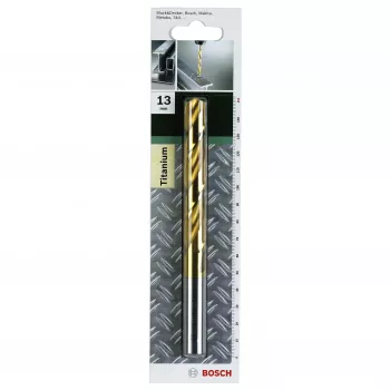 Bosch HSS grąžtas 5 mm su TiN danga DIN 338 2609255098