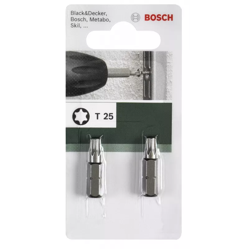 Bosch Torx antgalis T 8 C 6.3 2 vnt. (2609255931)