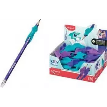 Maped KIDY learn ergonominis pieštuko laikiklis, įvairių spalvų, 50 vnt. rinkinys 853902