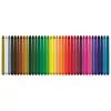 Maped COLOR'PEPS INFINITY trikampės spalvotos pieštukai, 36 skirtingų spalvų, be medienos 100% pigmento šerdis, tarnauja 10x ilgiau, ergonominis dėklas 861623
