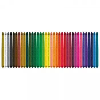 Maped COLOR'PEPS INFINITY trikampės spalvotos pieštukai, 36 skirtingų spalvų, be medienos 100% pigmento šerdis, tarnauja 10x ilgiau, ergonominis dėklas 861623
