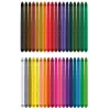 Maped COLOR'PEPS INFINITY trikampės spalvotos pieštukai, 36 skirtingų spalvų, be medienos 100% pigmento šerdis, tarnauja 10x ilgiau, ergonominis dėklas 861623