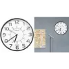 UNILUX POP PL sieninis laikrodis, 305 mm, juodas korpusas, juodas ciferblatas, tylus kvarcinis 400190878