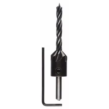 Bosch 2608596393 HSS-R metalo grąžtas 6 mm, DIN 338, 93 mm ilgio
