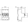 Siemens 5SP33353 Pagrindinės linijos automatinis jungiklis
