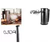 Little Balance Inox 400 rankinis mikseris, 400 W, nerūdijantis plienas, elegantiškas juodas dizainas su nerūdijančio plieno apdaila (LB 8460)