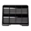 MAUL pinigų dėžutė Size 4 mėlyna 300x245x90 mm plieninė su monetų dėklu ir cilindrine spyna 56114-37