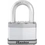 Master Lock Excell laminuoto plieno spyna 52mm su 38mm lanku (M5EURDLF)