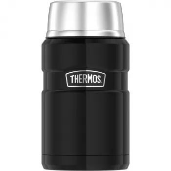 THERMOS STAINLESS KING termosas maistui, 0,71 L, matinė juoda 4001.233.071