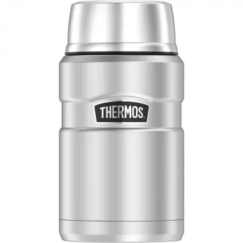 THERMOS STAINLESS KING termosas maistui, 0,71 L, matinė juoda 4001.233.071
