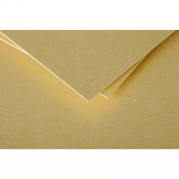 Clairefontaine Pollen A4 auksinis 120gsm popierius - 25 lapai 4200C
