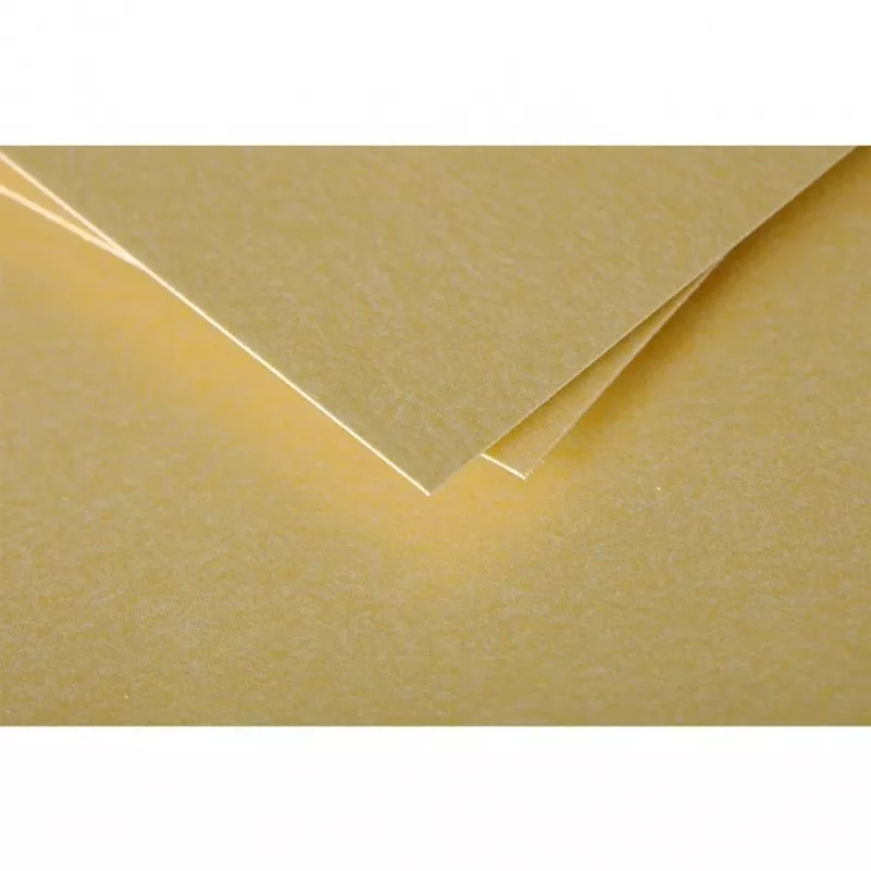Clairefontaine Pollen A4 auksinis 120gsm popierius - 25 lapai 4200C