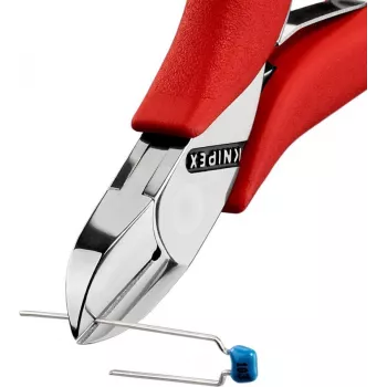 KNIPEX 77 01 115 Electronic Super Knips® šoninės replės, VDE izoliuotos, 115 mm