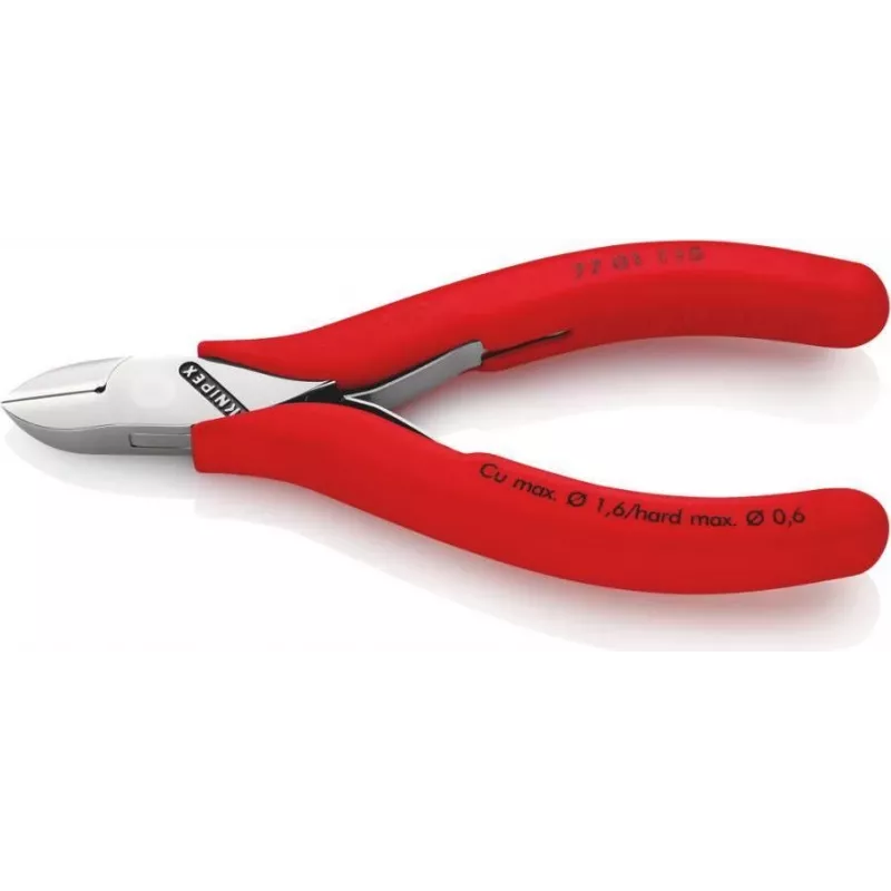KNIPEX 77 01 115 Electronic Super Knips® šoninės replės, VDE izoliuotos, 115 mm
