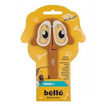 WEDO BELLO universalių žirklių, apvaliais galais, 130 mm, dešiniarankės, nerūdijančio plieno, minkšta rankena, 1 vnt. 736 004