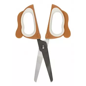 WEDO BELLO universalių žirklių, apvaliais galais, 130 mm, dešiniarankės, nerūdijančio plieno, minkšta rankena, 1 vnt. 736 004