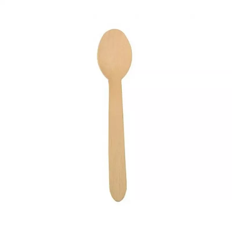 PAPSTAR pure medinis šaukštas, 157 mm, beržo mediena, natūraliai šviesi, 500 vienetų, biologiškai skaidosi 86941