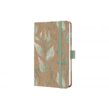 SIGEL savaitinis planeris Pure Sparkle Leaves Pflanze 2026, margaspalvis - A6 (J6802)