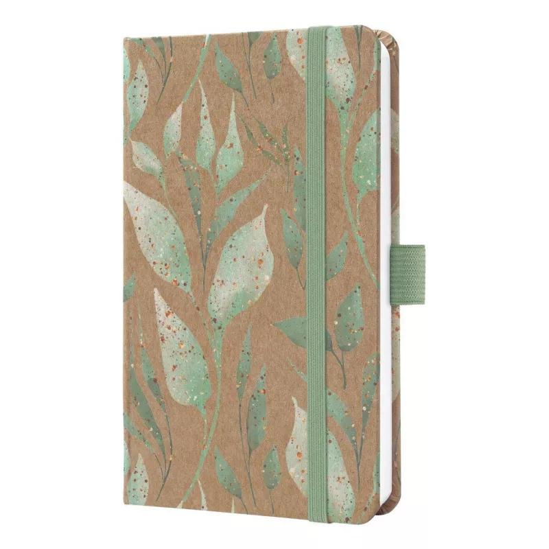 SIGEL savaitinis planeris Pure Sparkle Leaves Pflanze 2026, margaspalvis - A6 (J6802)