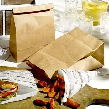 PAPSTAR 88448 stačiakampė ruda patiekimo lėkštė, Fresh Fibre kartonas, 360 x 220 mm, 250 vnt.