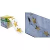 SIGEL Christmas Stars lipdukai, auksinis spaudas, 47 x 47 mm, rulone (CS112)