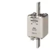 SIEMENS NH saugiklis, 3 dydis, 200 A, 500 V AC/440 V DC, gG, priekinis indikatorius, keraminis korpusas, sidabruoti vario kontaktai 3NA3340