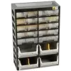 Allit VarioPlus Basic 34 smulkių dalių dėžė, 20 stalčių, plastikinė, pilka, 305 x 170 x 435 mm 458160