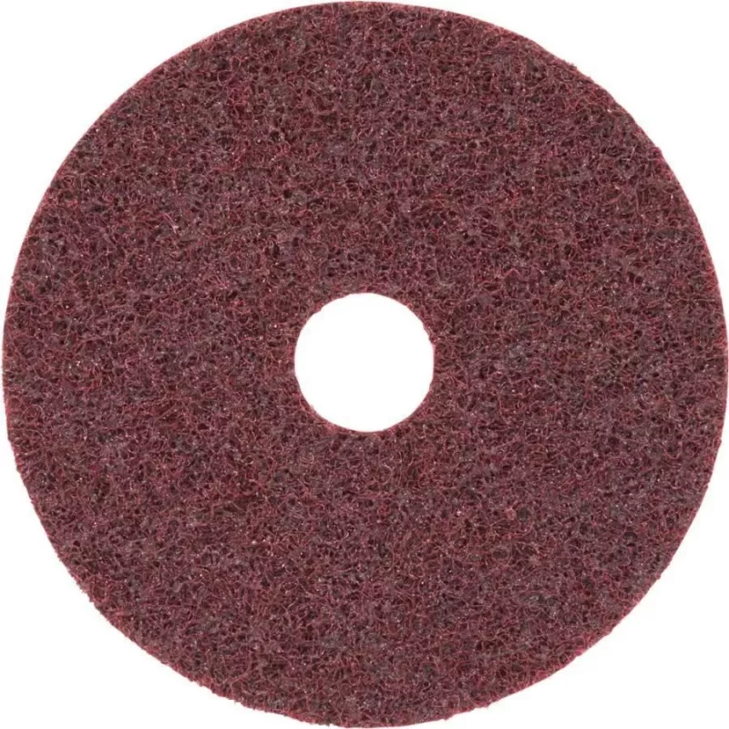 3M Scotch-Brite paviršiaus apdorojimo diskas 125 mm labai smulkus aliuminio oksidas Hook & Loop mėlynas (65336)