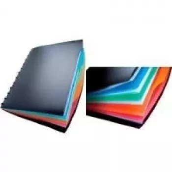 DURABLE DURALOOK® STYLE A4 dokumentų aplankas su 20 permatomų kišenėlių, juodas 243501