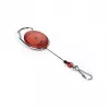 DURABLE Jojo Style ištraukiamas kortelių laikiklis su spyruokliniu kabliu, 80 cm laidas, juodas 832703